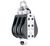 Jarcia para velero : Polea triple, m�ltiple