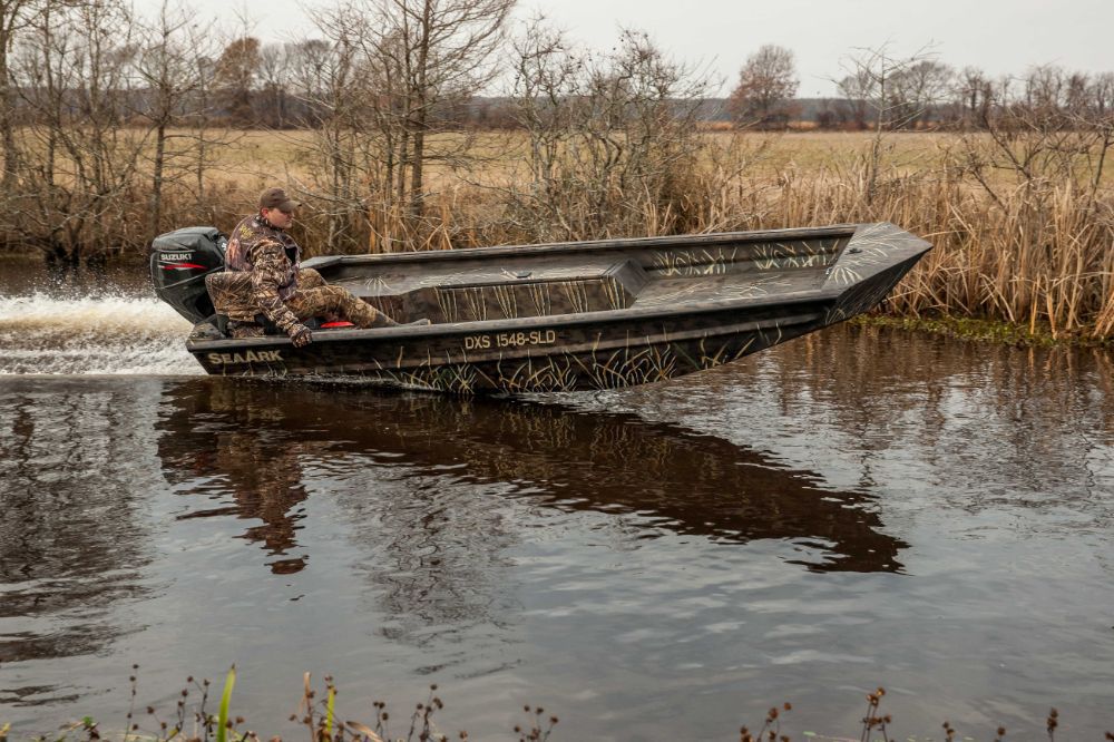 Jon Boat Fueraborda DXS 1548 SLD SeaArk Boats Open De Caza De