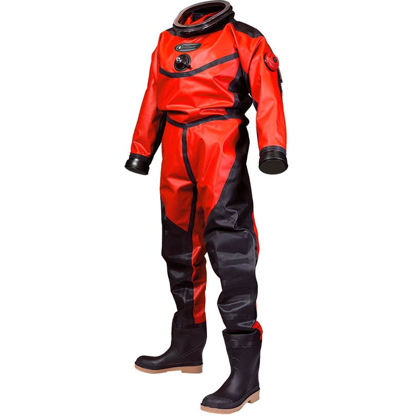 Traje Seco De Buceo HAZMAT COMMERCIAL Whites Manufacturing De