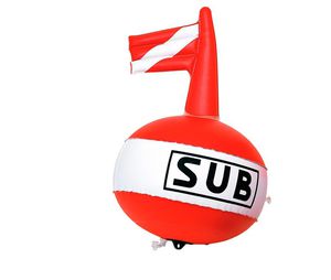 boya para la señalización de buceo / marca especial / inflable