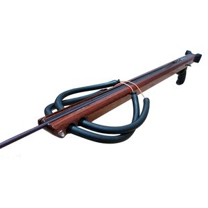 fusil de pesca submarina de madera