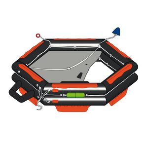 balsa salvavidas para buque / costero / SOLAS / inflable