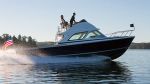 barco cabinado intraborda / con fly / de pesca deportiva / con 1 camarote