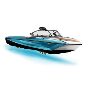 runabout intraborda / con doble consola / de esquí acuático / 7 personas máx.