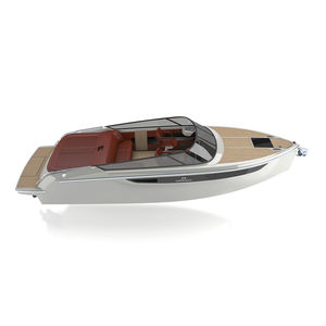 runabout intraborda / con doble consola / con cabina / con solárium