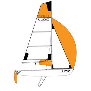 vela ligera múltiple / de recreo / para escuela / spinnaker asimétrico