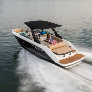 runabout intraborda / con doble consola / bow-rider / de esquí acuático