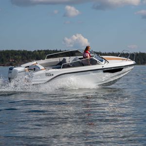 day-cruiser fueraborda / open / 6 personas máx. / con cabina