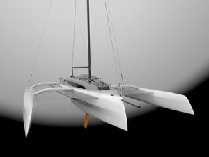 trimarán / de crucero / de regata / con 1 camarote