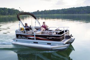barco pontón eléctrico / de pesca deportiva / 7 personas máx.