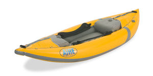 kayak sit-on-top / inflable / de aguas bravas / 1 plaza
