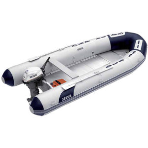 embarcación neumática fueraborda / plegable / 8 personas máx. / con suelo de aluminio