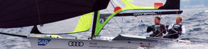 vela ligera doble / de regata / skiff / spinnaker asimétrico