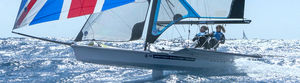 vela ligera doble / de regata / skiff / spinnaker asimétrico