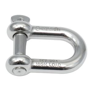 grillete para velero recto / forjado / de acero inoxidable
