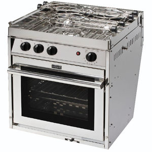 estufa horno para barco / a gas / 3 quemadores