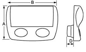 estuche para reproductor de audio de barco / estanco