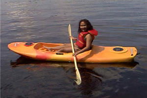 kayak sit-on-top / rígido / de recreo / 1 plaza