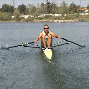 barco de remo de competición / skiff