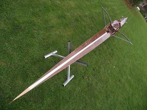 barco de remo de regata / skiff