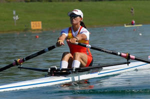 barco de remo de competición / skiff