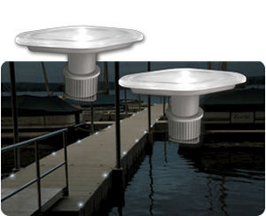 iluminación para pantalanes solar