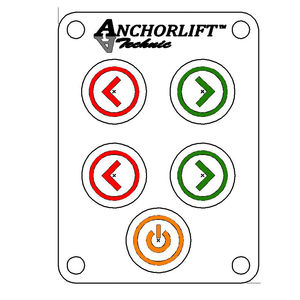 panel de mando para barco / para hélices / de proa