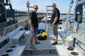 barco open intraborda / de buceo