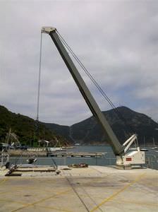 grúa para puerto deportivo / de brazo amantillable