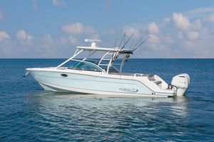 runabout fueraborda / bimotor / con doble consola / de pesca deportiva