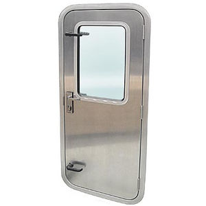 puerta para barco / de aluminio