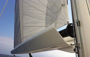 botavara para velero / enrollador