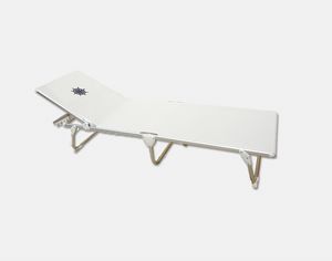 tumbona para yate / para barco / ajustable / plegable