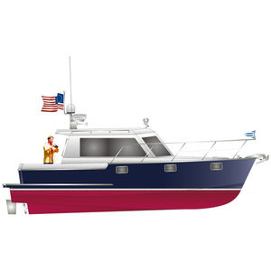 cabin-cruiser intraborda / con hard-top / lobster / con 2 camarotes