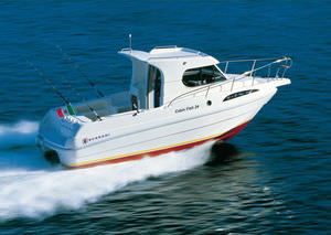 barco de motor de pesca-paseo intraborda / 7 personas máx.
