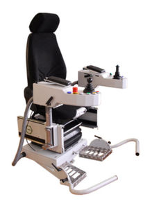 asiento piloto / para buque / con puesto de mando incorporado / respaldo alto