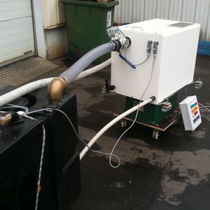 sistema de tratamiento de aguas negras / para barco