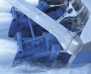 turbina hidrojet para buque