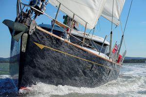 yate de vela de crucero / clásico / con popa abierta / con 4 camarotes