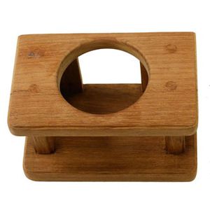 portabebida para barco de teca