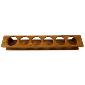 portabebida para barco de teca