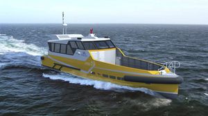 embarcación de servicio offshore / de aluminio