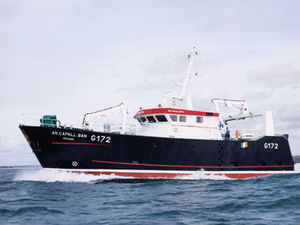 barco de pesca profesional / intraborda