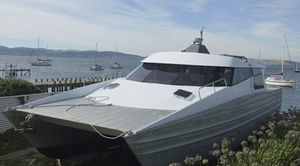yate a motor catamarán / de chárter / con caseta de timón / de aluminio