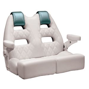 asiento piloto / para barco / con reposabrazos / 2 plazas
