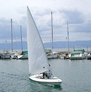 vela mayor / para vela ligera / Láser