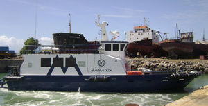 embarcación de servicio offshore / de aluminio