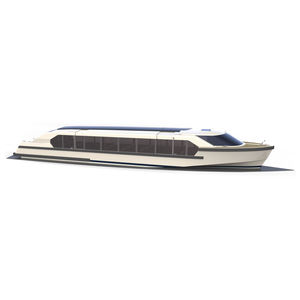 barco turístico / barco de salvamento / barco de desembarco / eléctrico