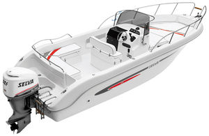 barco open fueraborda / 8 personas máx. / con cabina / con solárium