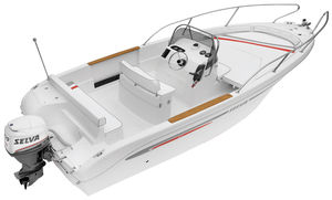 barco open fueraborda / 7 personas máx. / con solárium